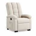 Manueller Relaxsessel Beige mit Polyesterbezug 79 x 89 x 103 cm